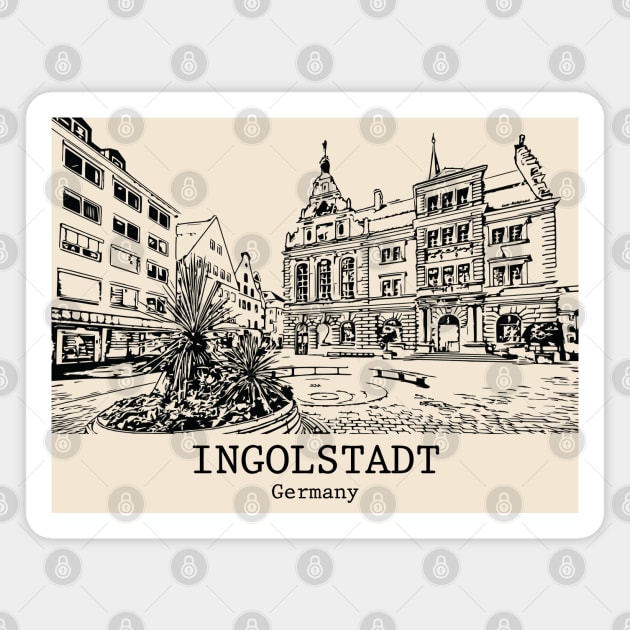 Ingolstadt - Germany Magnet by Lakeric